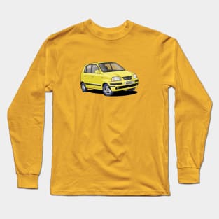 Hyundai Amica/Atoz in Tweety-Yellow Long Sleeve T-Shirt